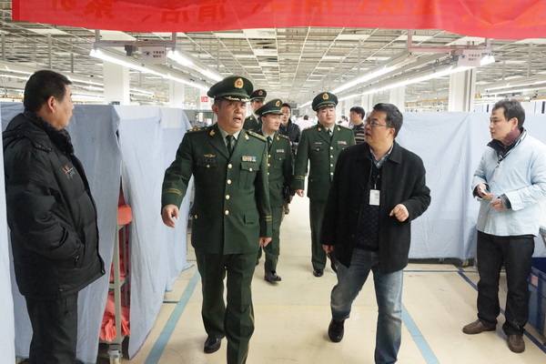 王军支队长带队督导重大火灾隐患单位整改工作